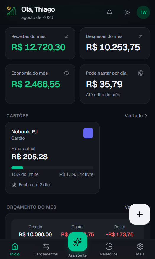 Valorix no celular